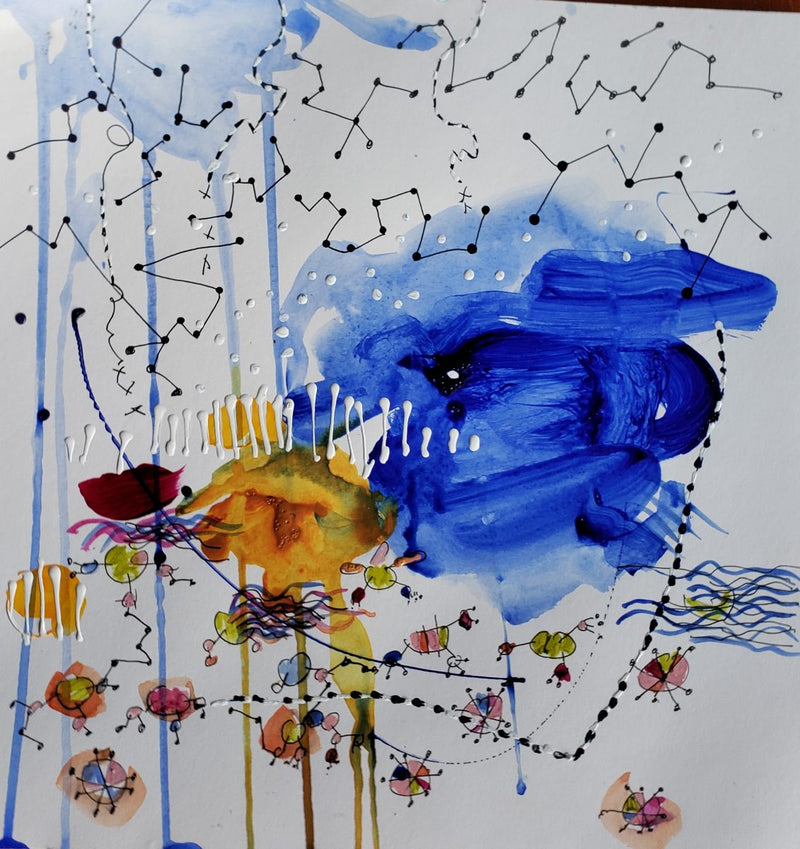 Big Water Big Sky Constellations by Christine Alfery