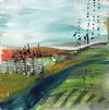 Watermedia painting, Kaisan River by Christine Alfery