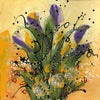 Watermedia painting, Russian Iris by Christine Alfery