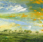 Watermedia painting, Endless Sky by Christine Alfery