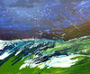 Water media painting, Adrift by Christine Alfery