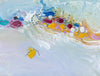 Water media painting, Breakers II by Christine Alfery