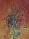 Water media painting, Fall Bouquet by Christine Alfery