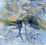 Watermedia painting, Migration Patterns by Christine Alfery