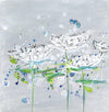 Water media painting,  Queen Anne's Lace  by Christine Alfery