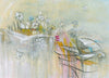 Water media painting, Roller Coaster by Christine Alfery