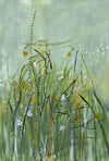 Water media painting, Tall Grasses by Christine Alfery