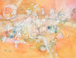 Water media painting, Trusting Nature's Embrace by Christine Alfery
