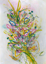 Water media painting, A Special Bouquet For Her by Christine Alfery