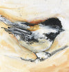 Watermedia painting, Chickadee III by Christine Alfery
