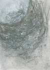 Water media painting, Empty Nest by Christine Alfery
