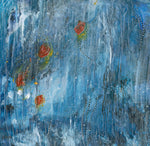 Water media painting, Koi by Christine Alfery