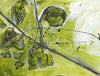 Watermedia painting, Leaves by Christine Alfery