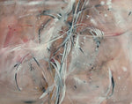 Water media painting, Milkweed Pod by Christine Alfery