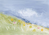Water media painting, Ocean Breezes by Christine Alfery