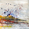 Water media painting, Swarm II by Christine Alfery