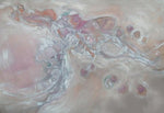Water media painting,  Swirl by Christine Alfery