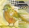 Watermedia painting, Yellow Finch III by Christine Alfery